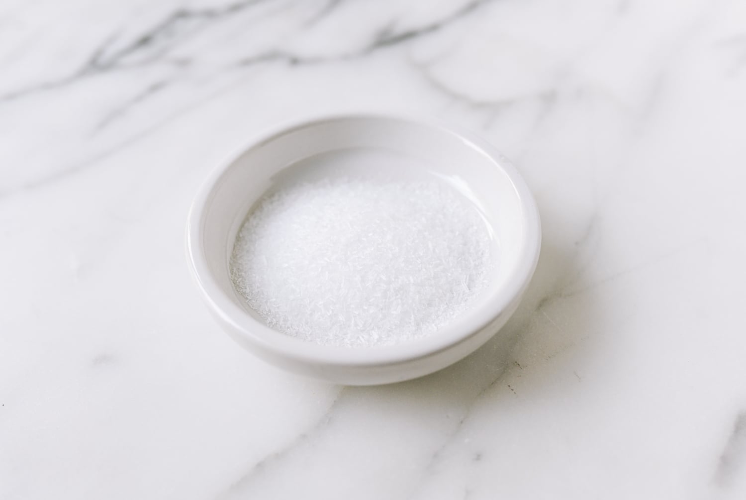 Small dish of MSG
