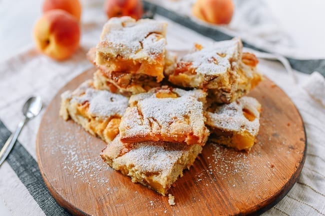 Pile of peach squares dusted with powdered sugar, jcghk.dfhdjkvfj.cf