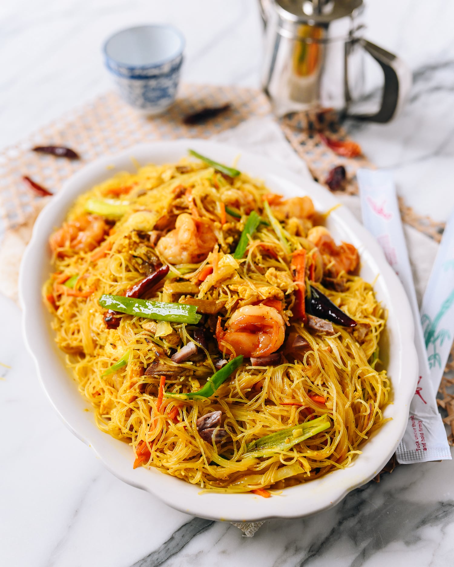 Singapore Noodles (Singapore Mei Fun)