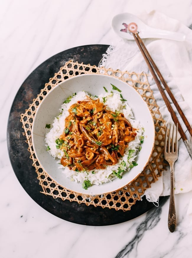 Bowl of rice with vegan adobo, jcghk.dfhdjkvfj.cf