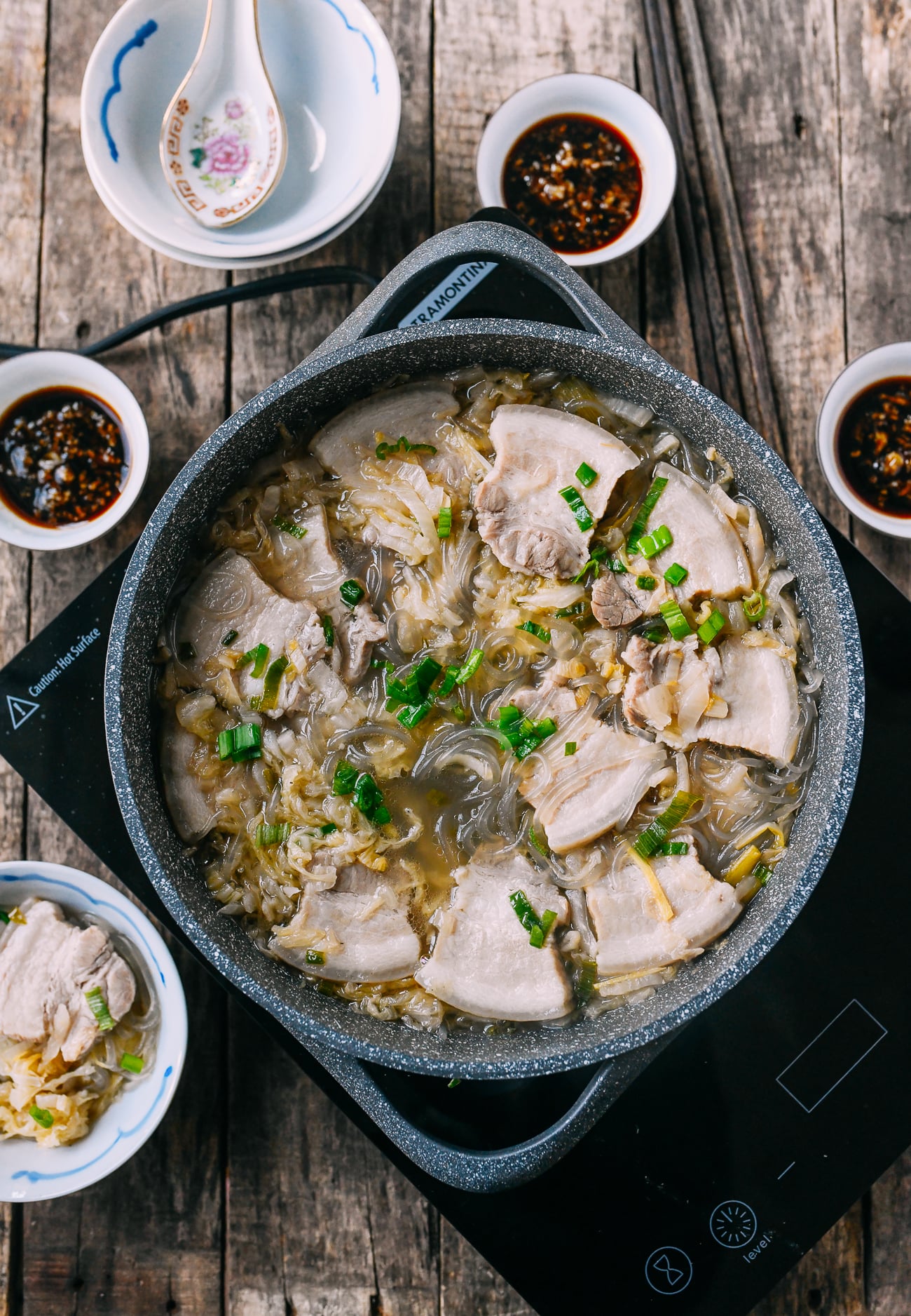 Northern Chinese Sour Cabbage Stew with Glass Noodles