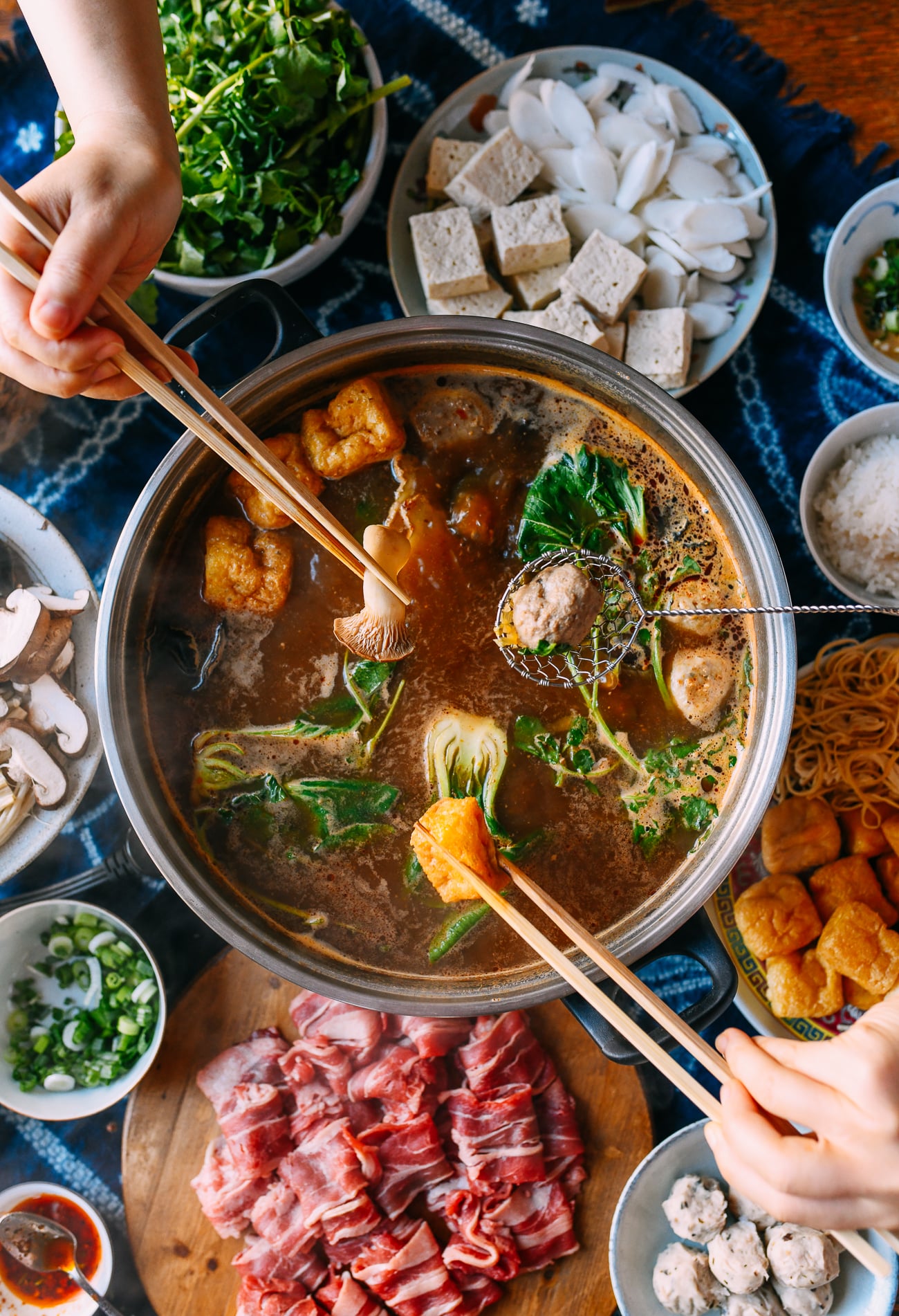 Chinese Hot Pot at Home