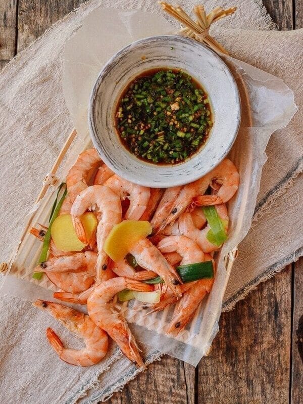 Chinese Boiled Shrimp with Ginger Scallion Dipping Sauce, by jcghk.dfhdjkvfj.cf