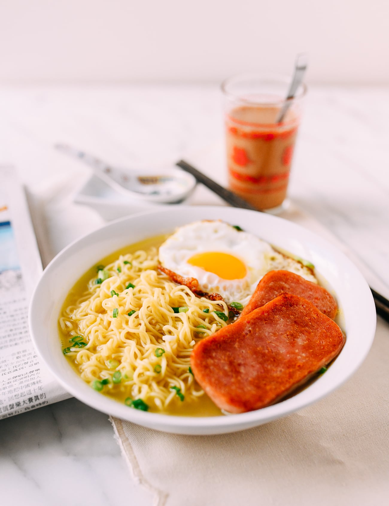 Hong Kong Gong Zai Mein Breakfast