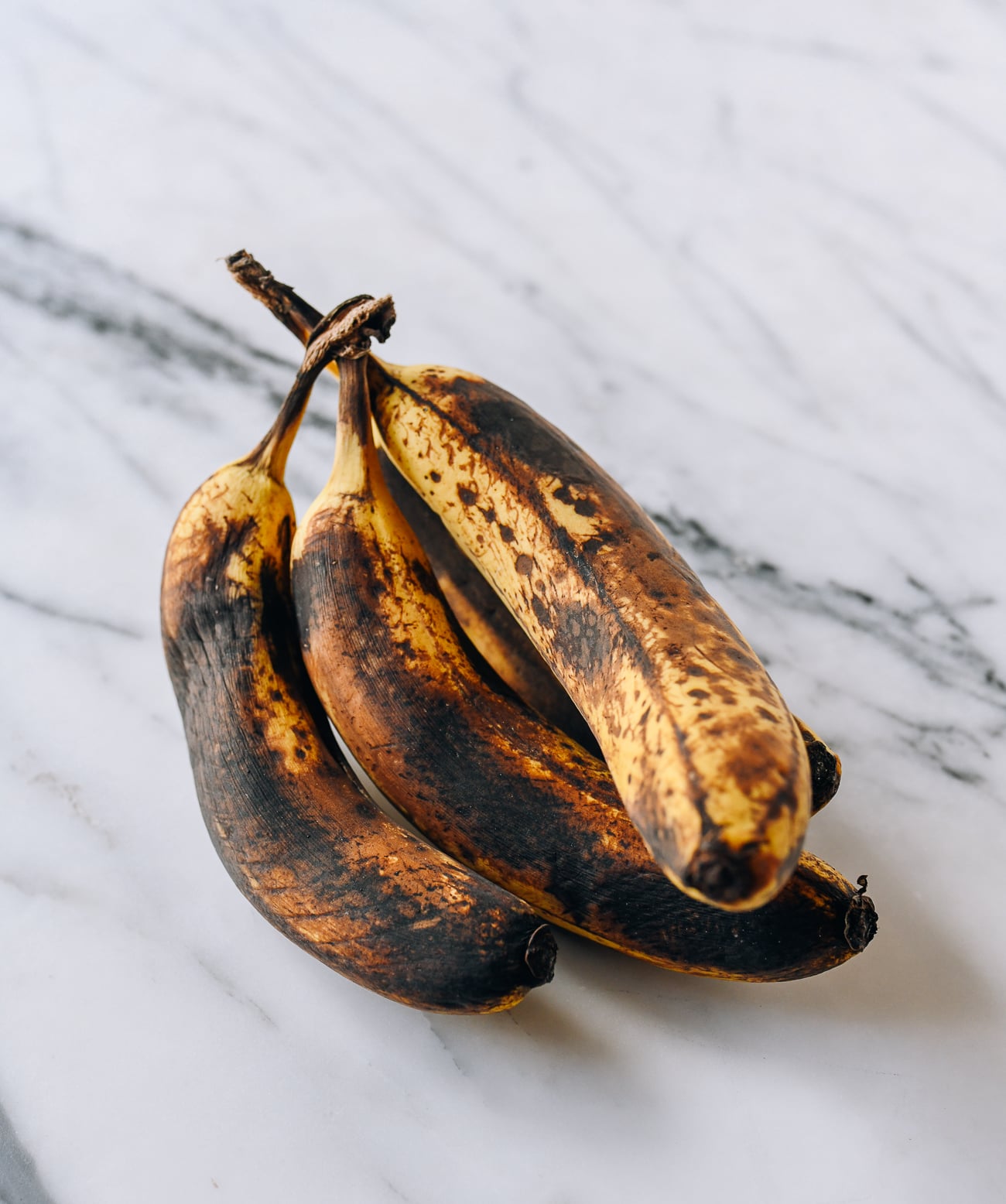 Overripe bananas