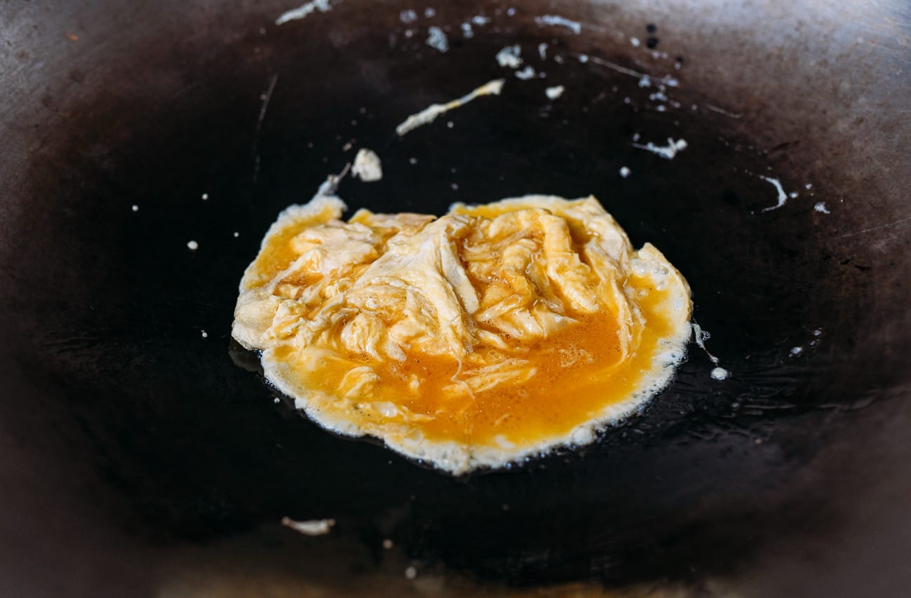Scrambling eggs