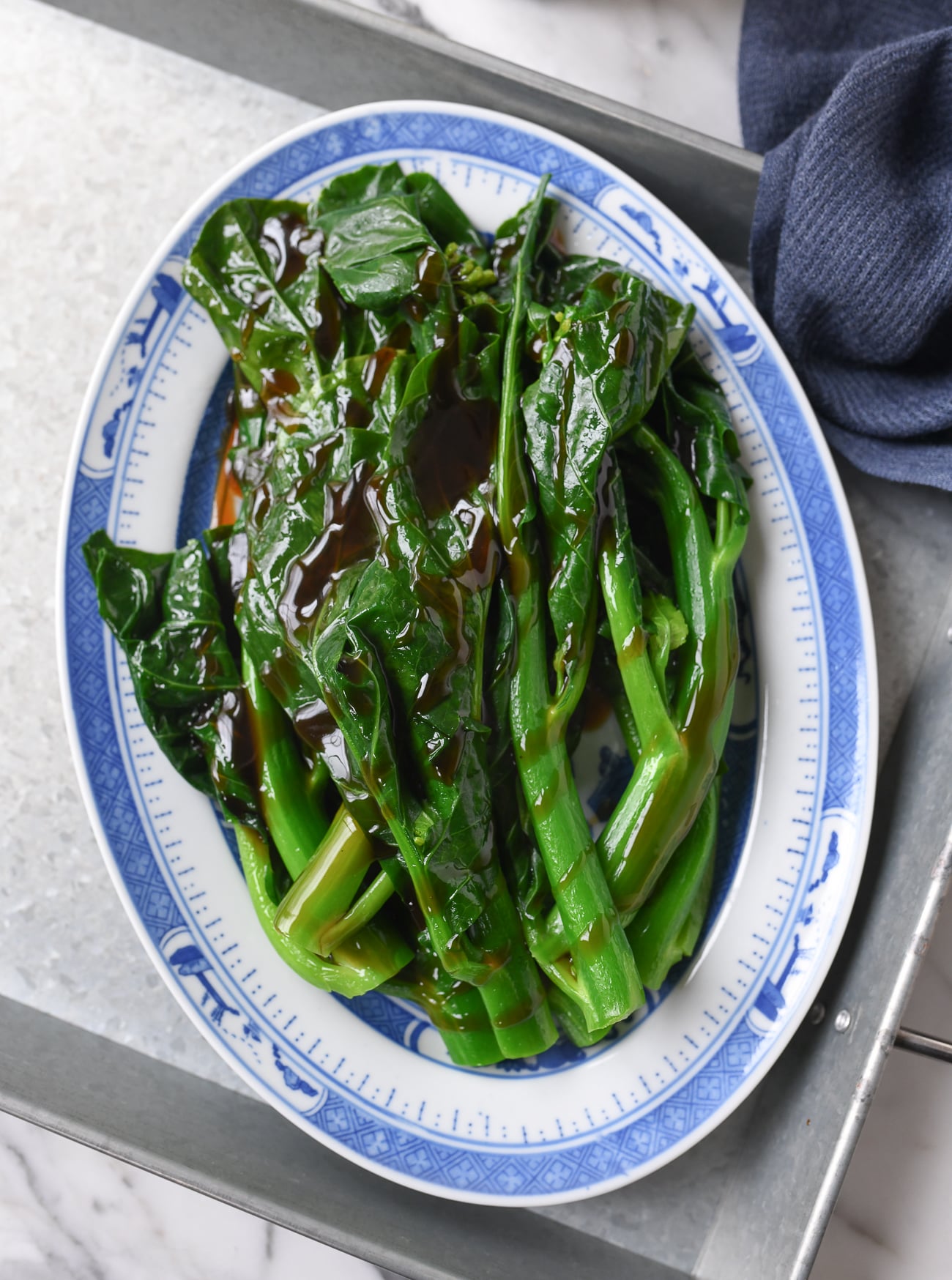 Chinese Broccoli with Oyster Sauce (Gai Lan)