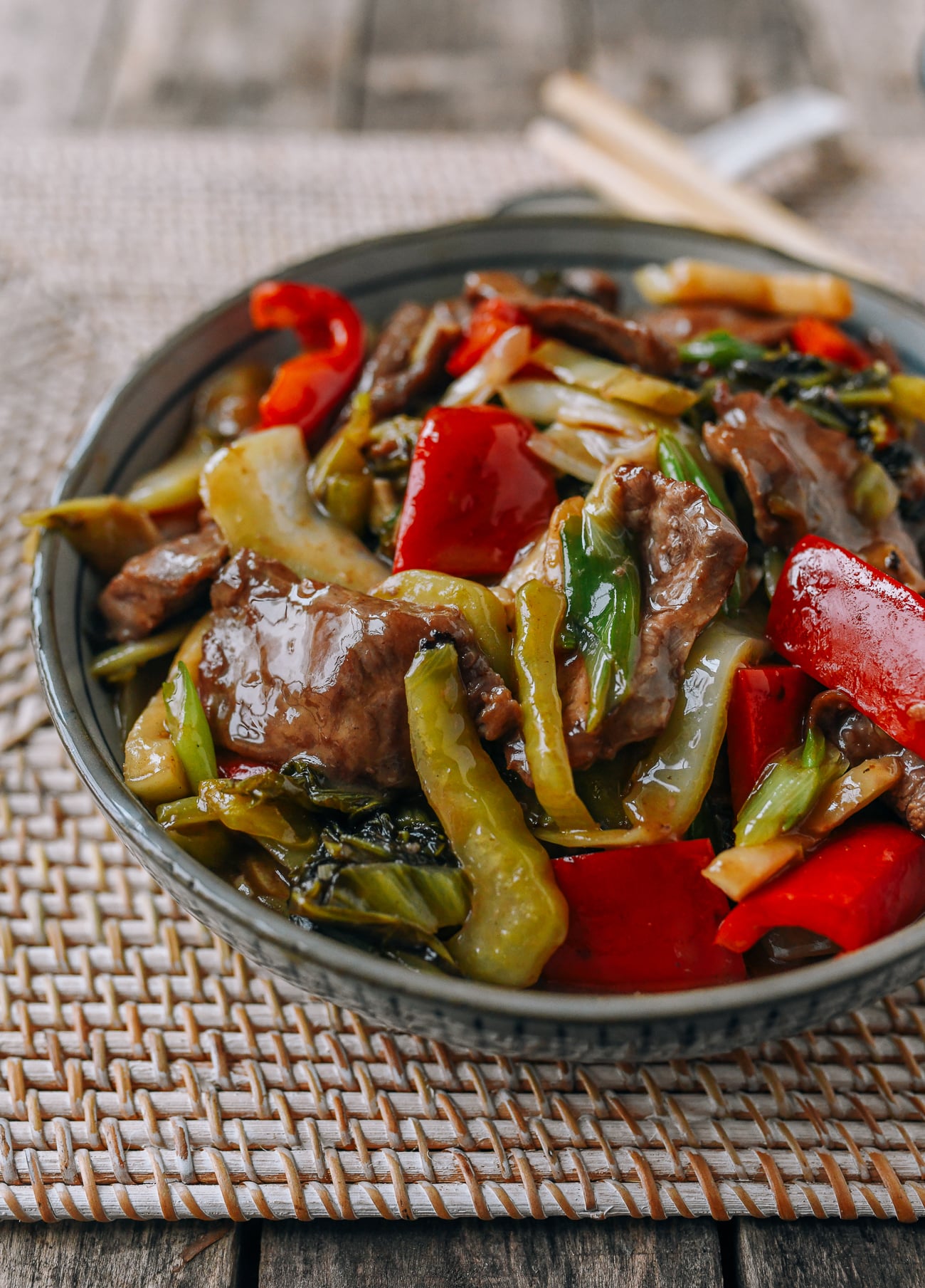Cantonese Beef and Haam Choy