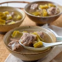 Cantonese Bitter Melon Soup with Pork Bones