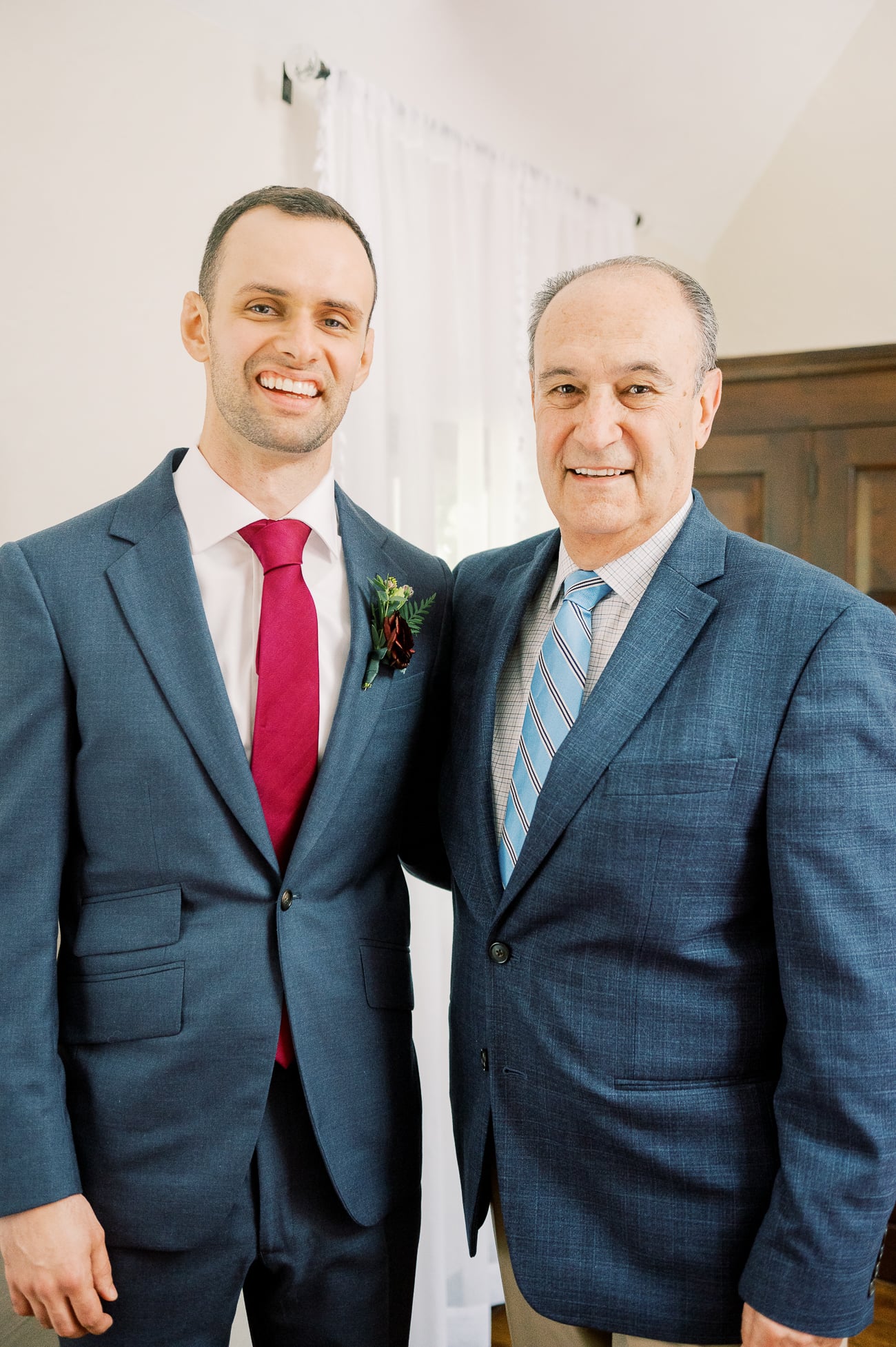 Justin and his dad