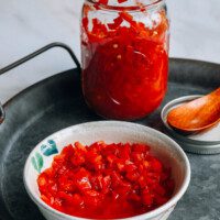 Homemade Hunan Salted Chilies Duo Jiao