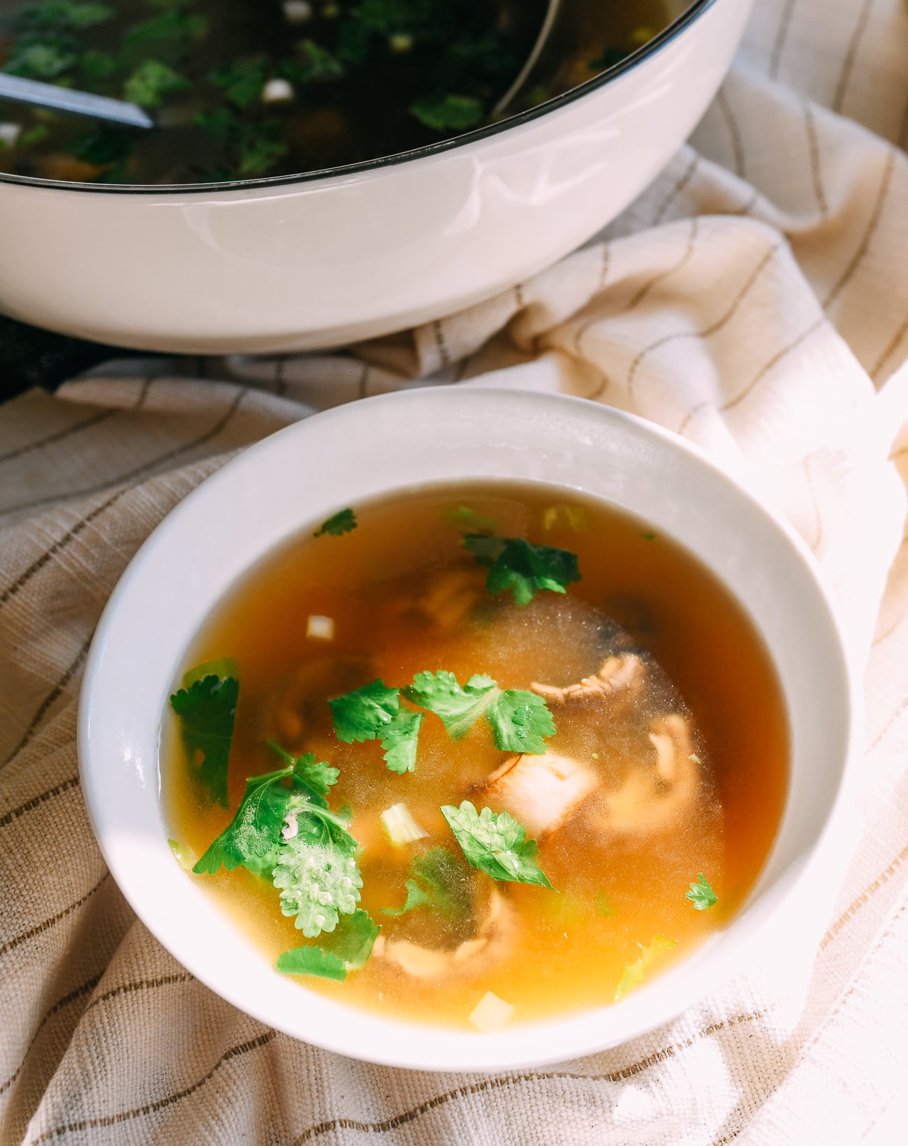 Chinese button mushrooms