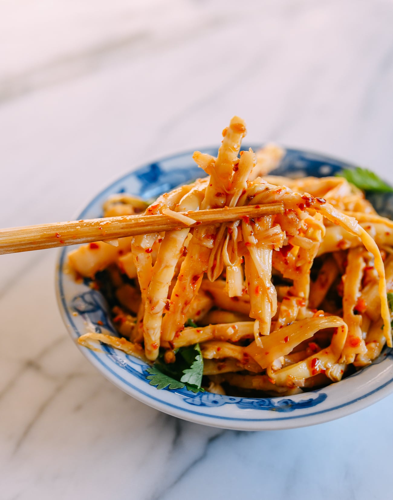 Spicy Bamboo Shoot Salad