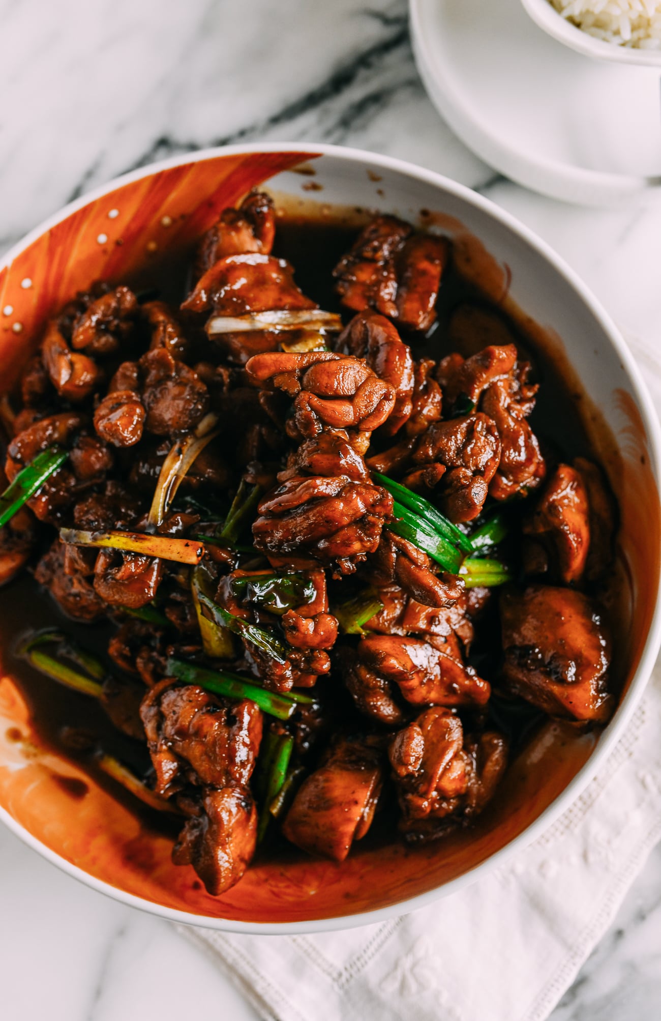 Chinese Red Braised Chicken Thighs