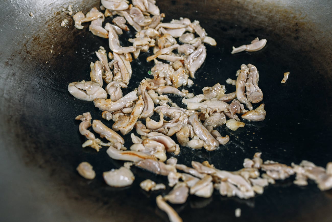 stir-fried chicken