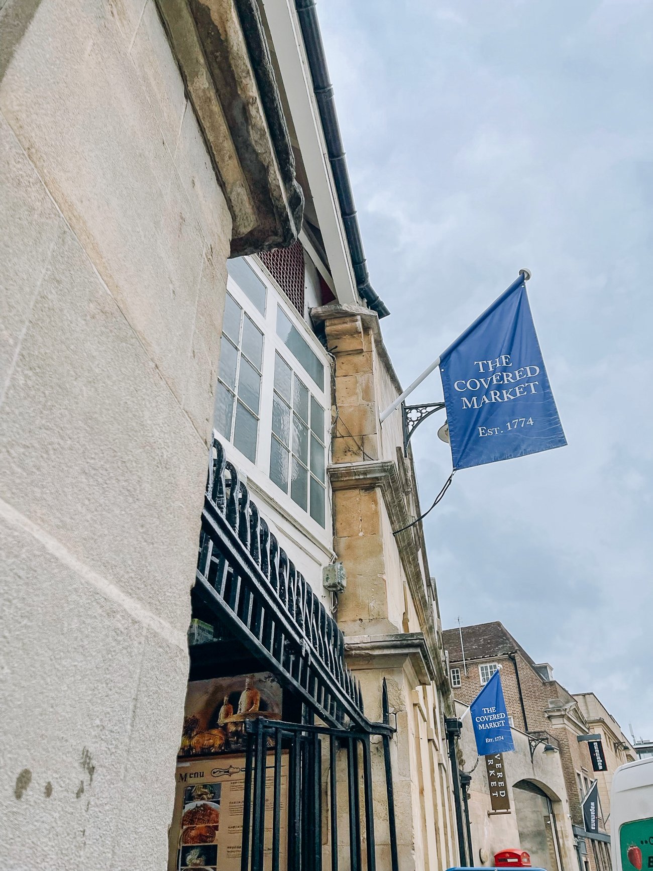 Oxford Covered Market exterior entrance