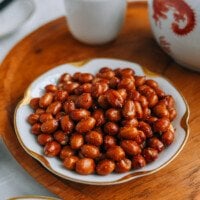 Fried peanuts