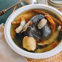 Black Silkie Chicken Soup