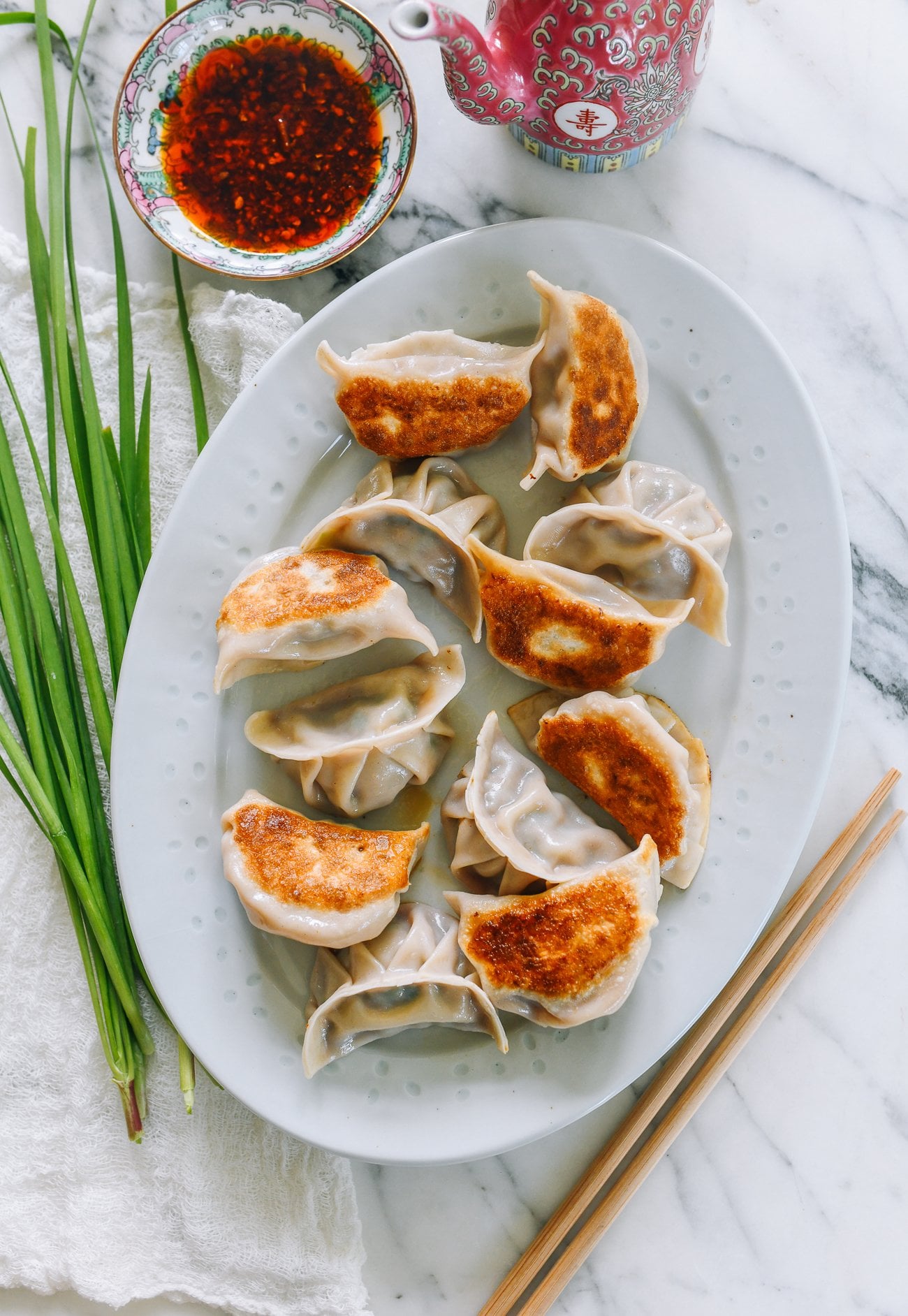 Pork and Chive Dumplings