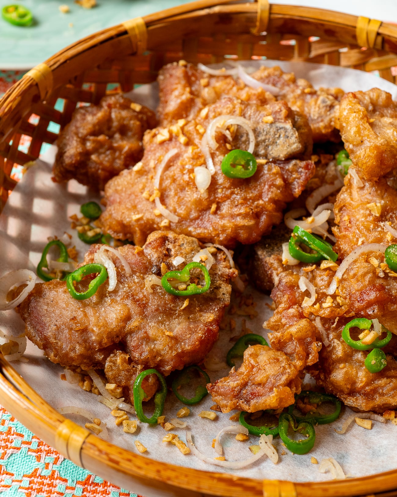Cantonese Salt and Pepper Pork Chops