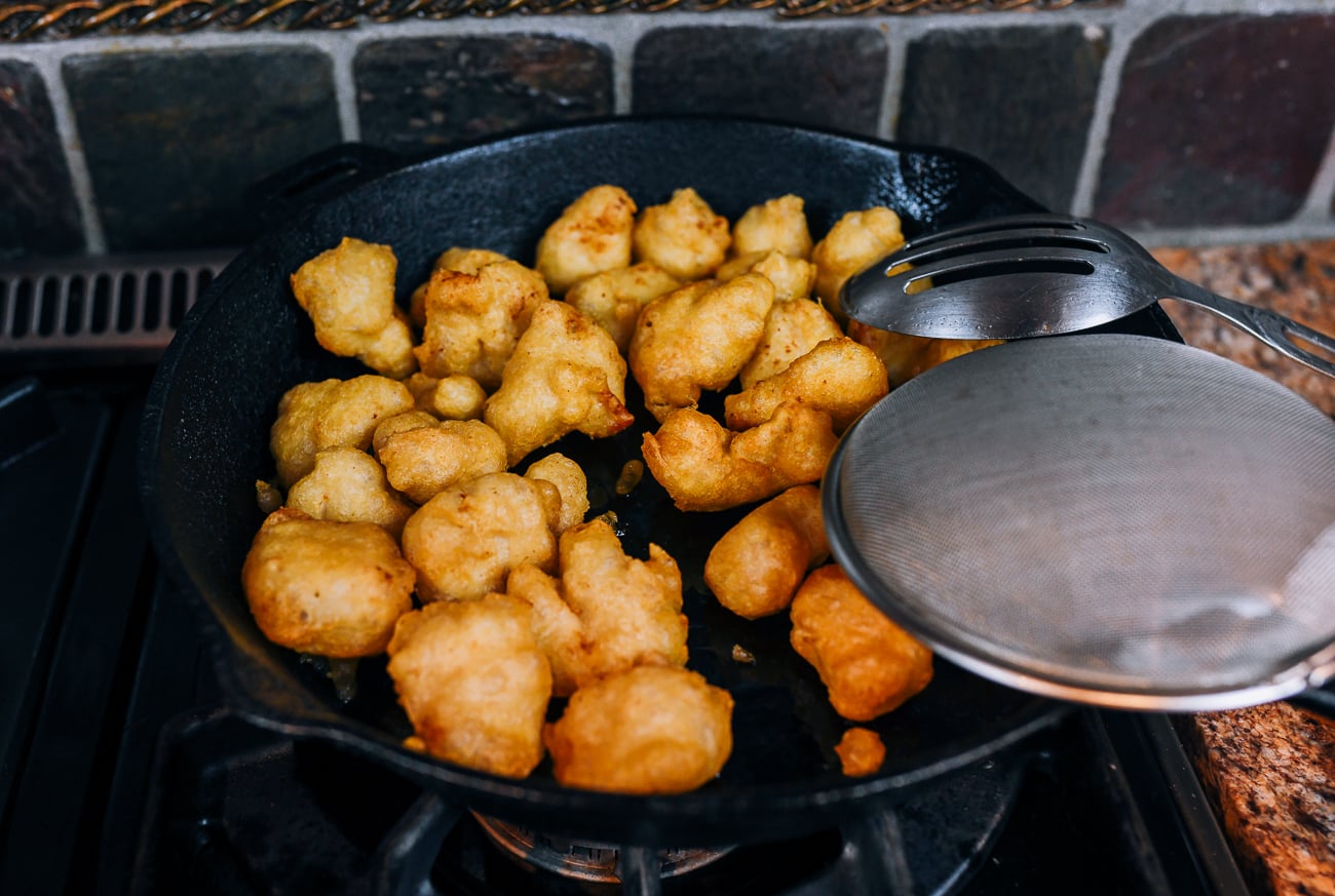 fried chicken pieces