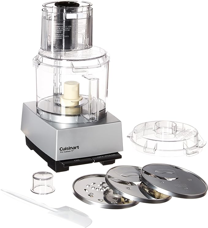 Cuisinart food processor with slicing blades
