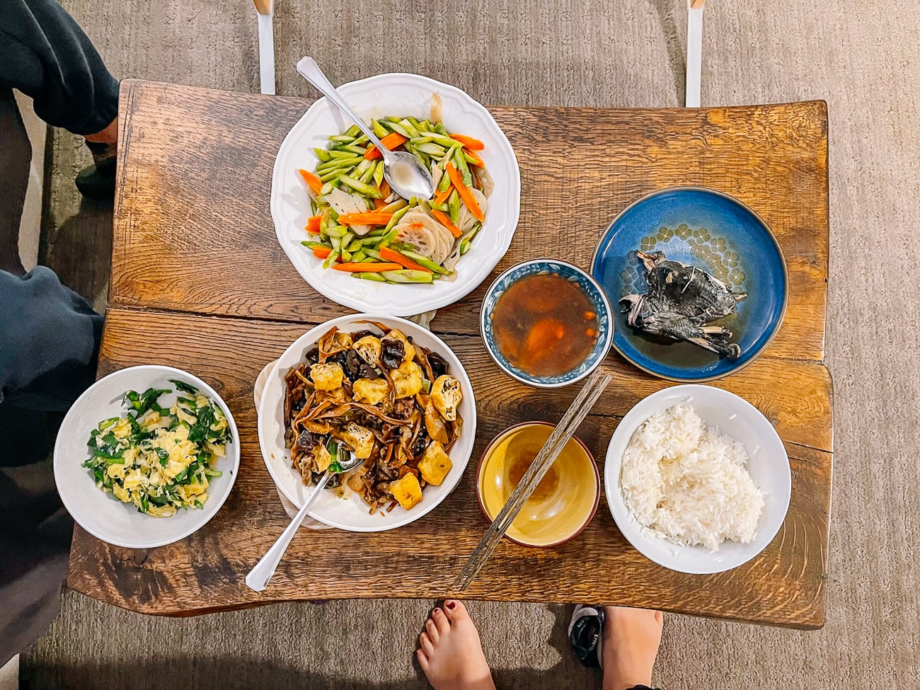 Confinement dinner