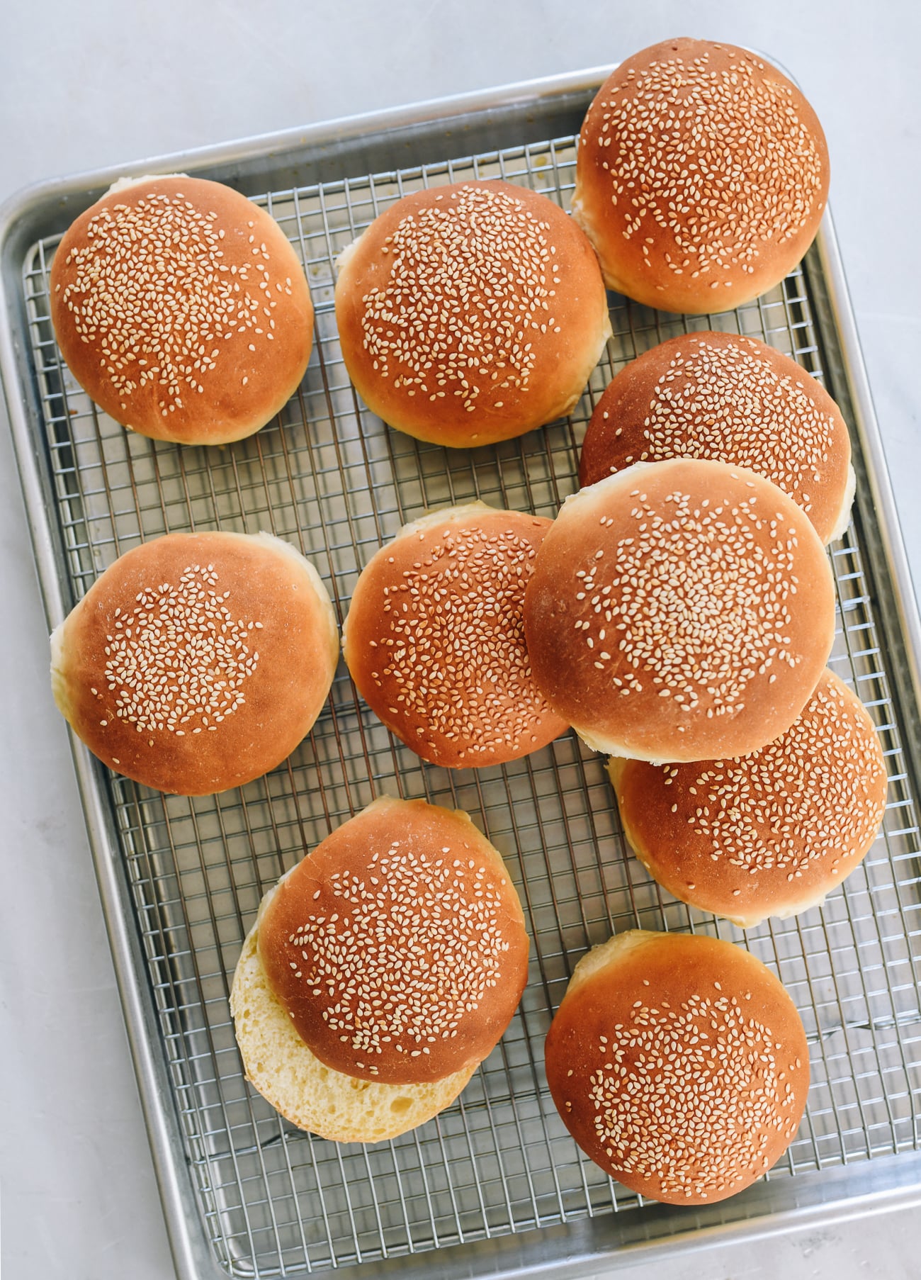 Soft Hamburger Buns