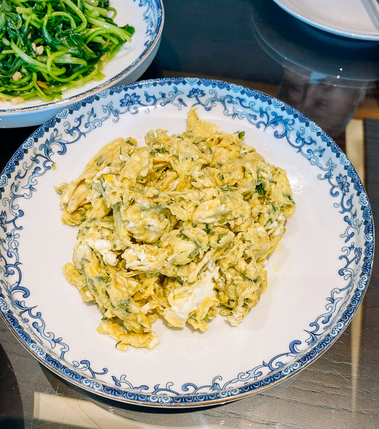 Eggs with Chinese Toon