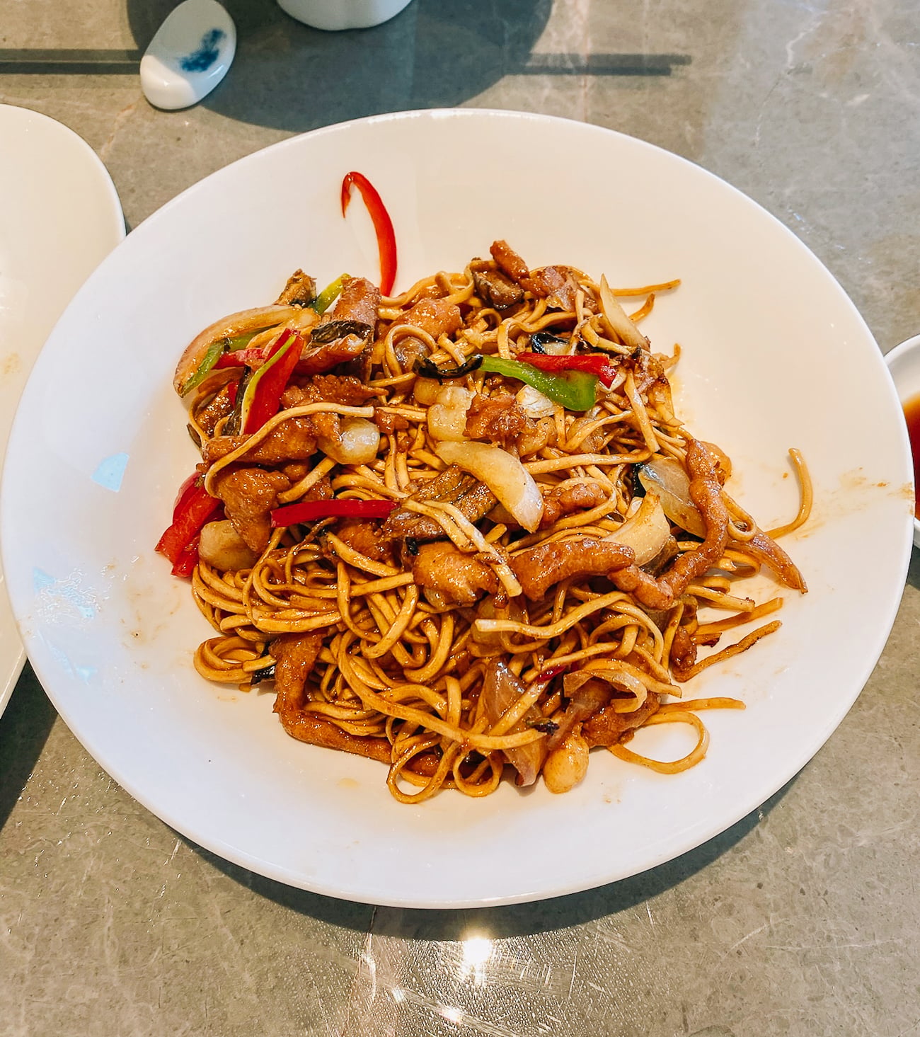Stir-fried dish