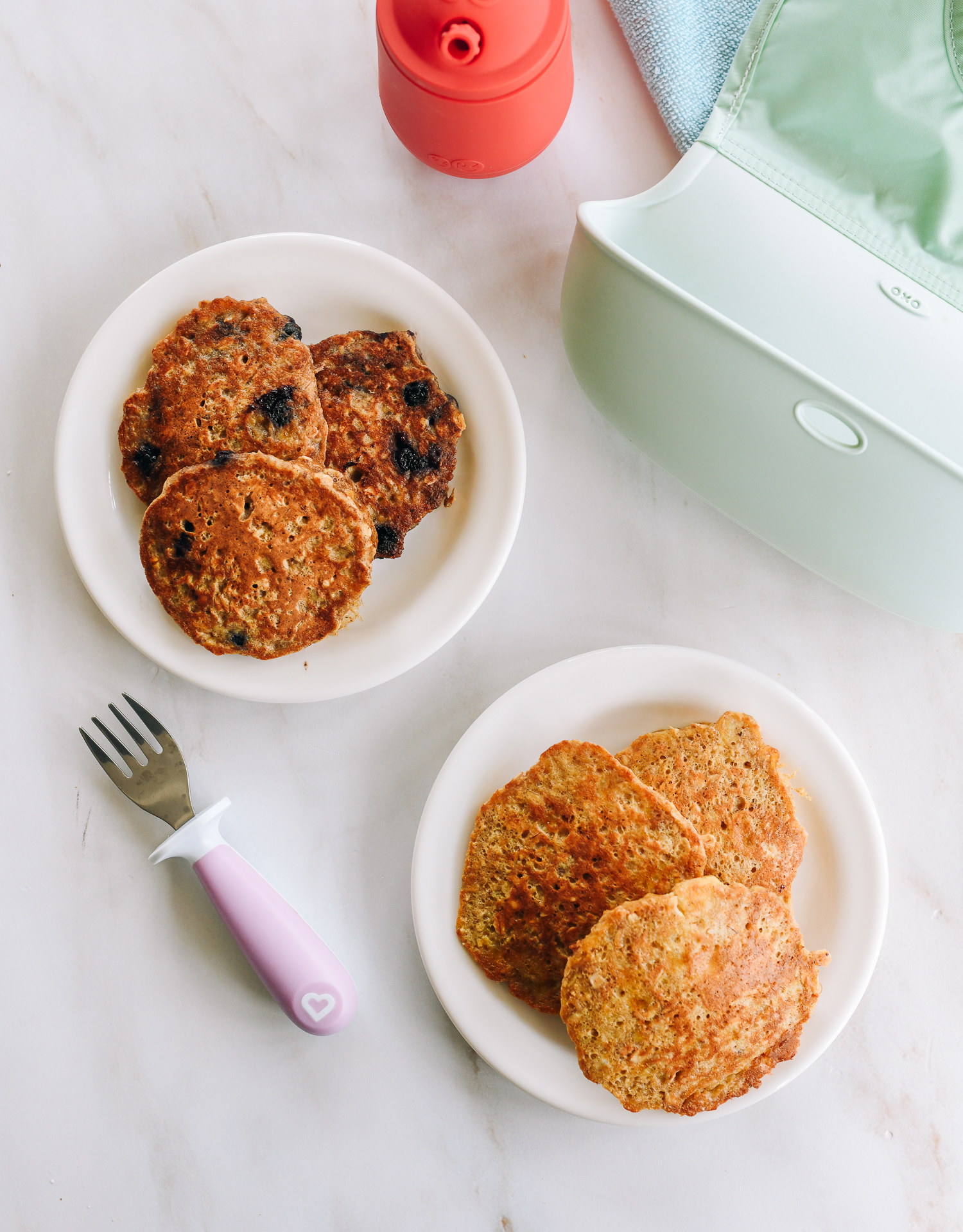 Banana Oat Pancakes