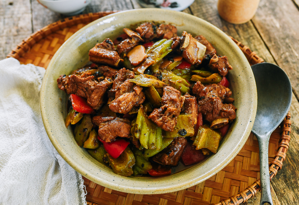 Braised Ribs with Bitter Melon