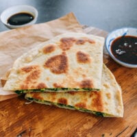 Chinese chive egg pockets