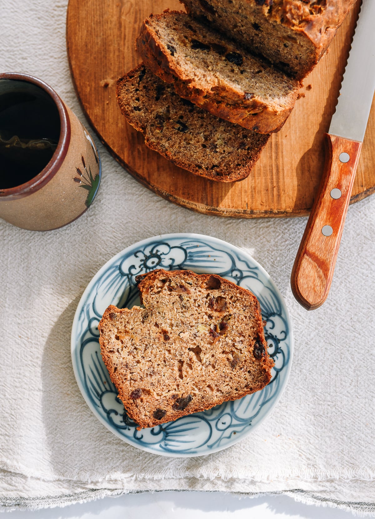 no sugar banana bread