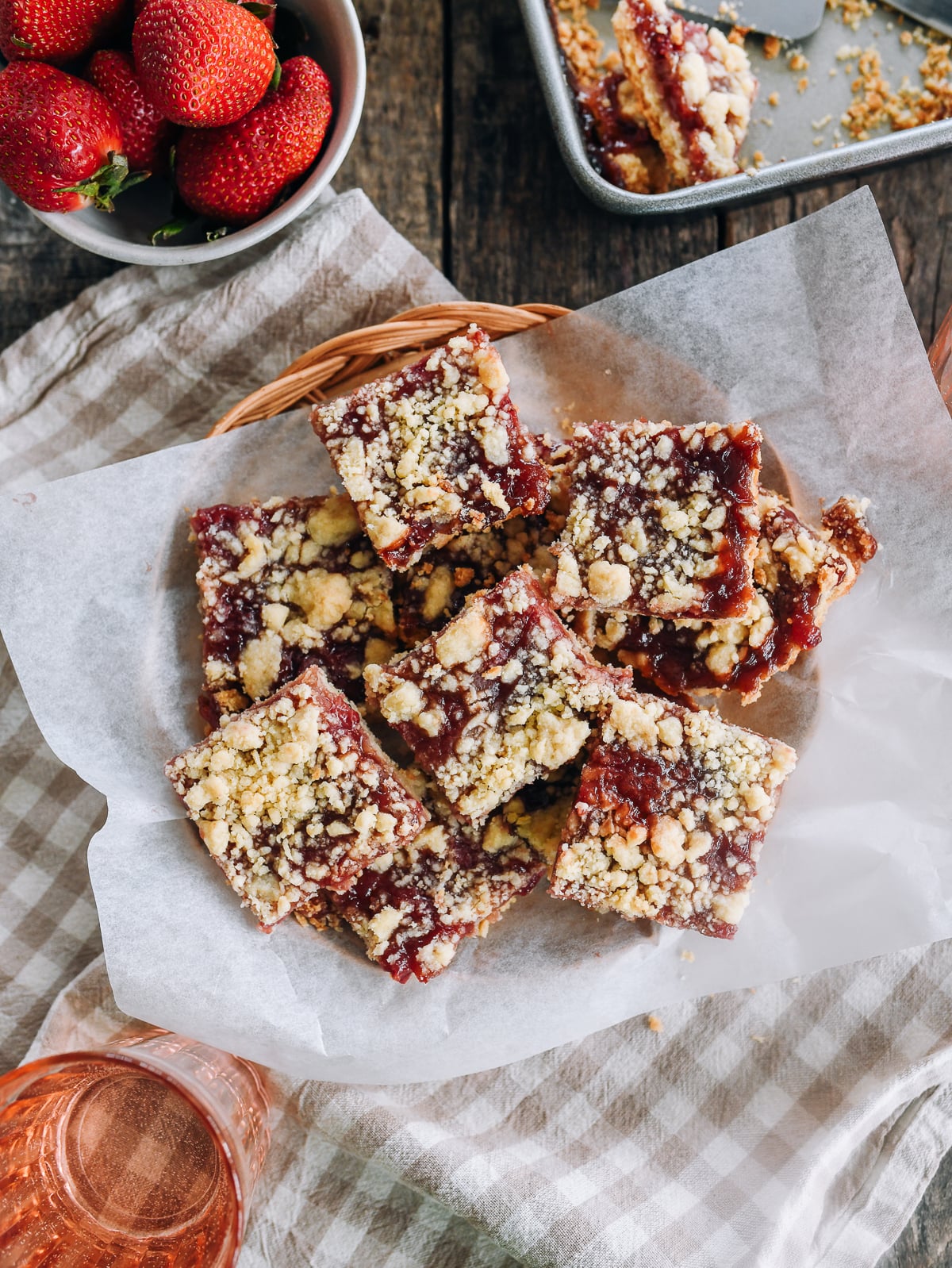 strawberry bars recipe