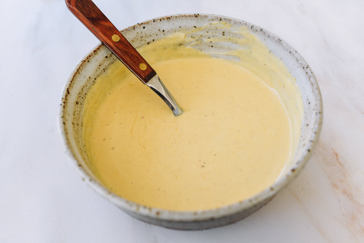 mixed honey mustard sauce
