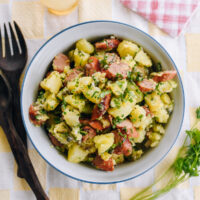 Hot Dog Potato Salad