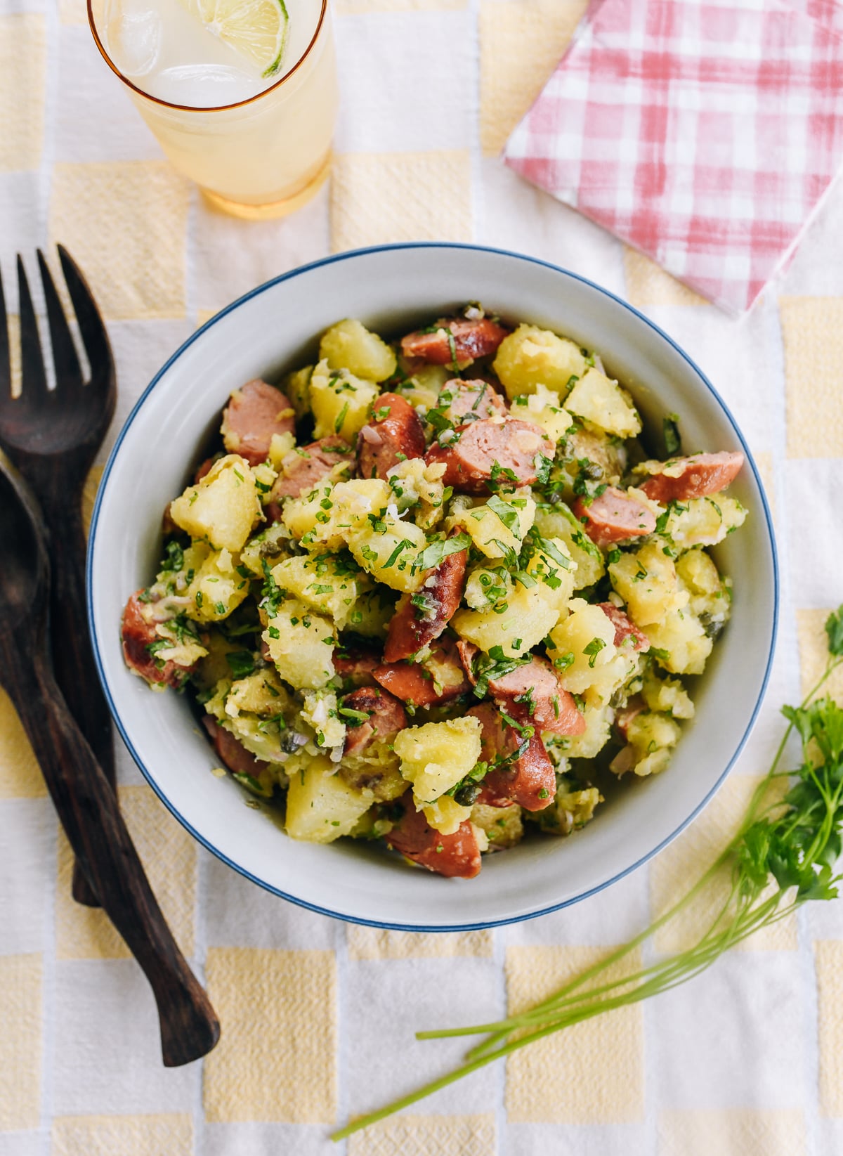 Hot Dog Potato Salad