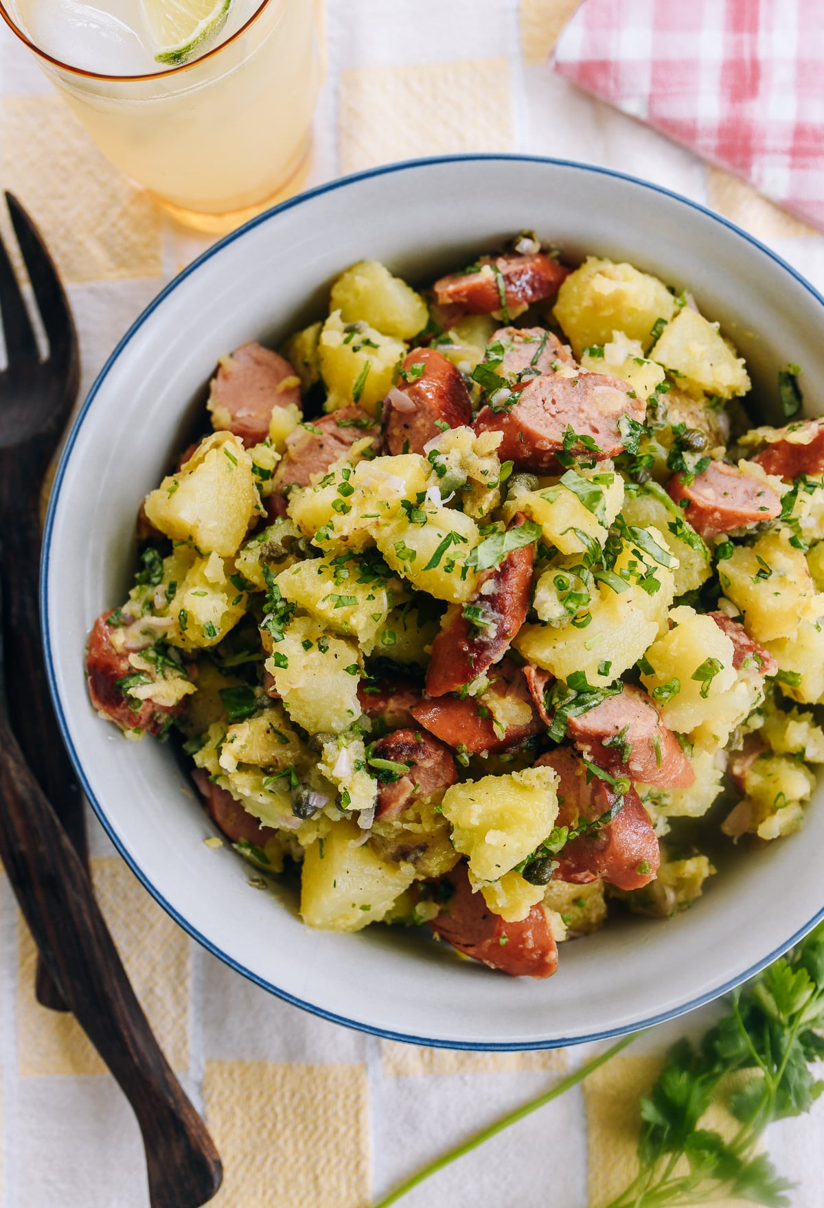 hot dog potato salad