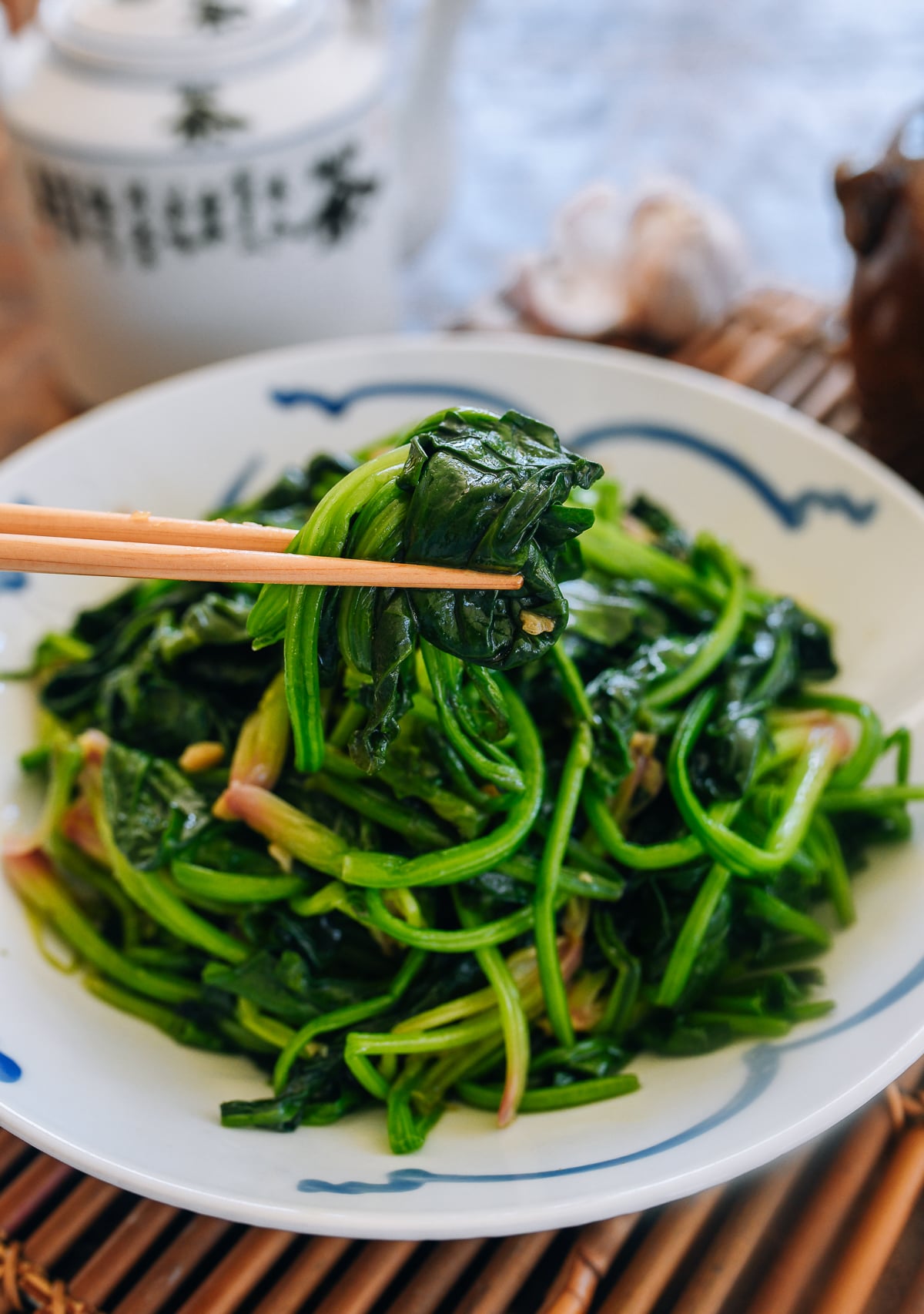 stir-fry spinach