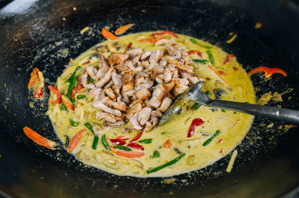thai green curry mixture