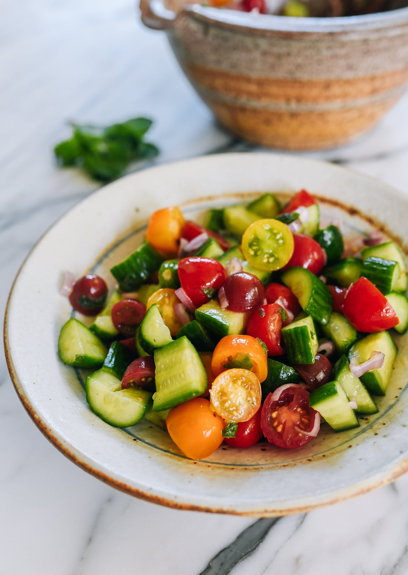 Cucumber Tomato Salad