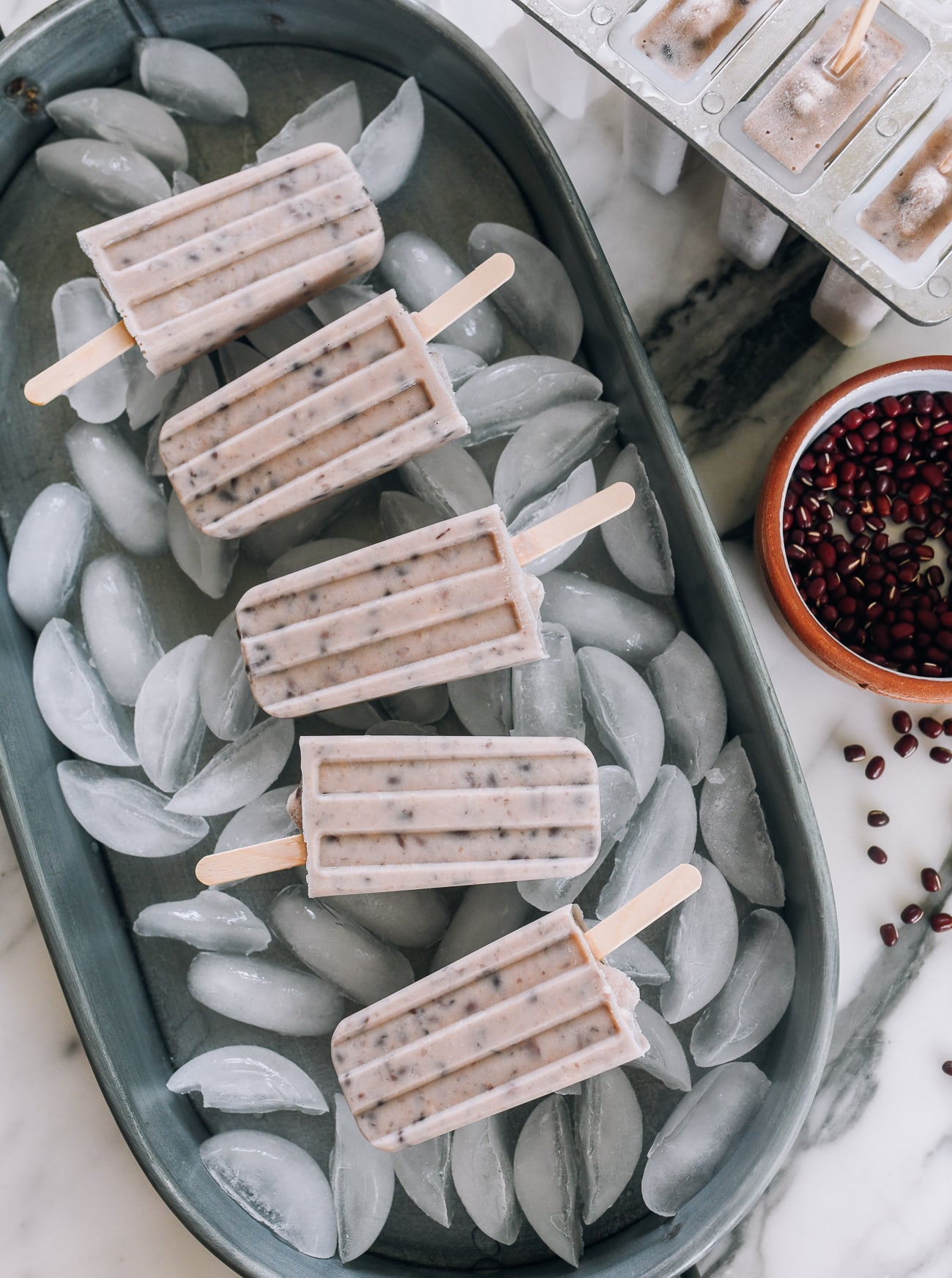 Red Bean Popsicles