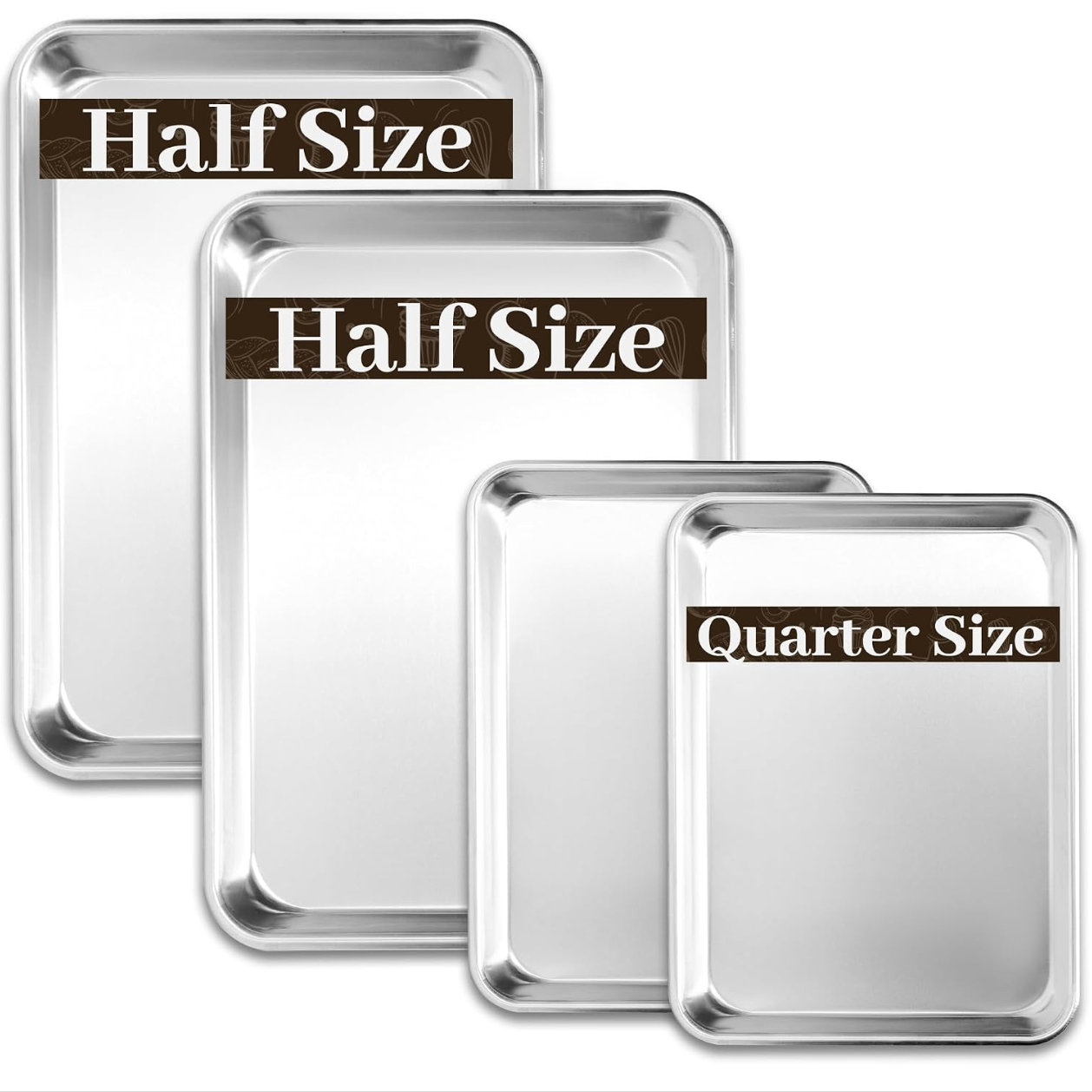 Aluminum sheet pan set
