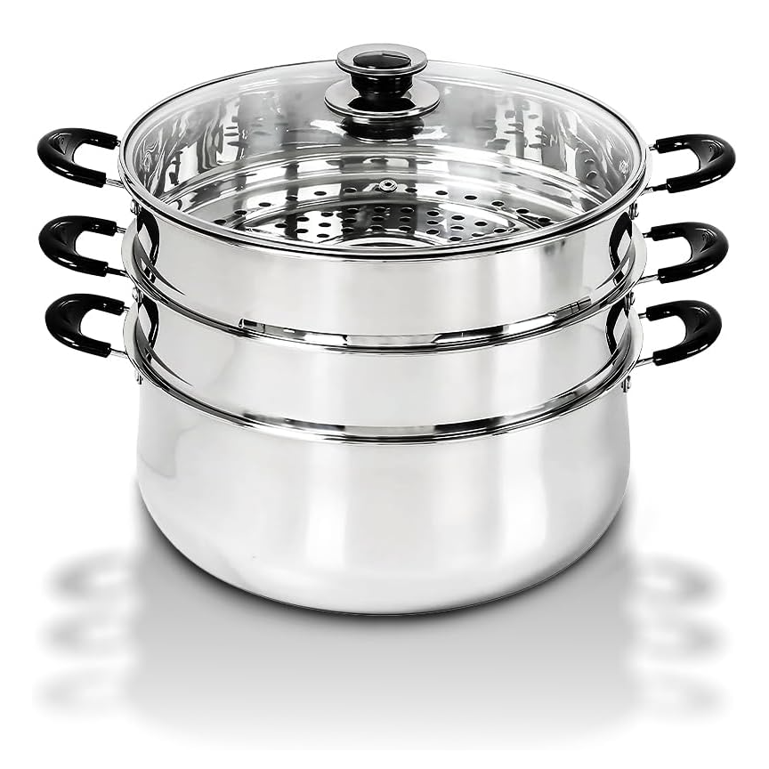 Metal Steamer (Double Tier)