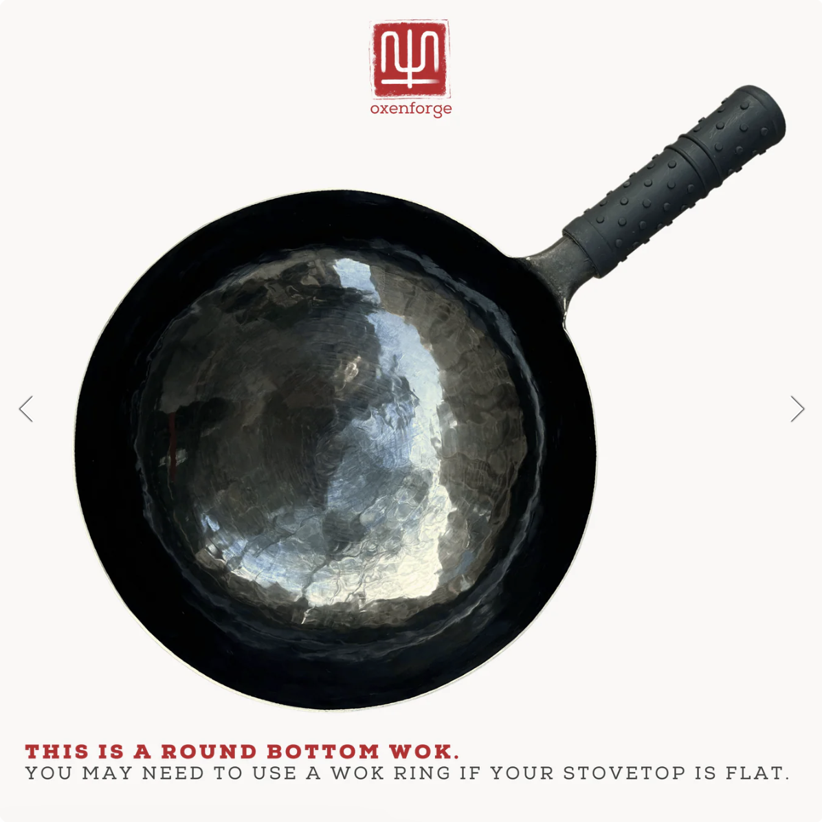 Oxenforge Round Bottom Wok