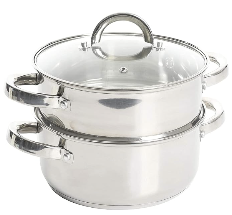 Small Single Layer Metal Steamer