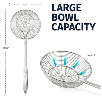 Metal Spider Strainer